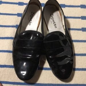 Repetto patten leather flats